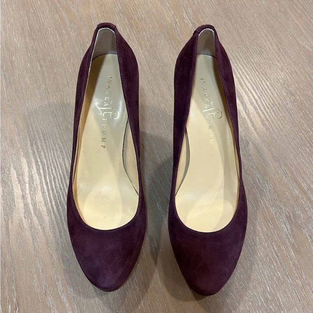 IVANKA TRUMP ROUND-TOE WINE - Picture 6 of 9